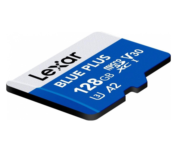 Lexar 128GB microSDXC Blue Plus UHS-I A2 V30 - 1539416 - zdjęcie 3